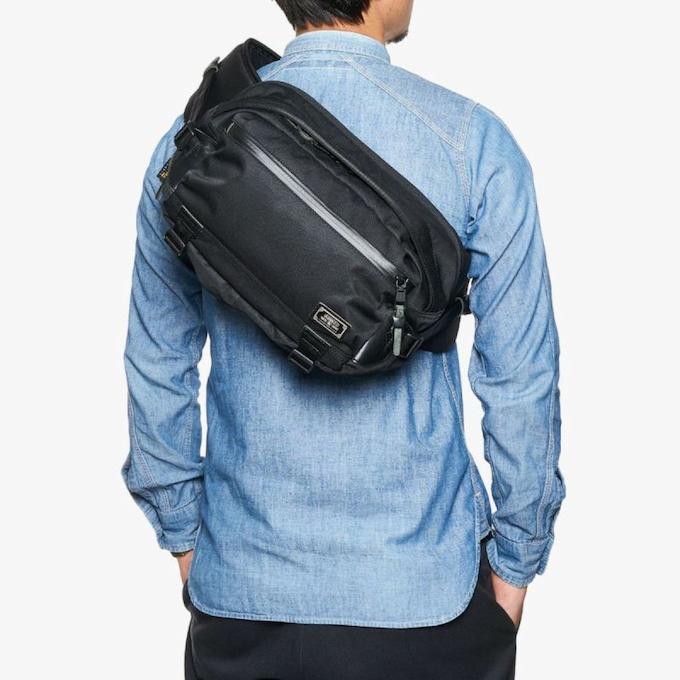 AS2OV（アッソブ） ウエストバッグ メンズ レディース CORDURA DOBBY