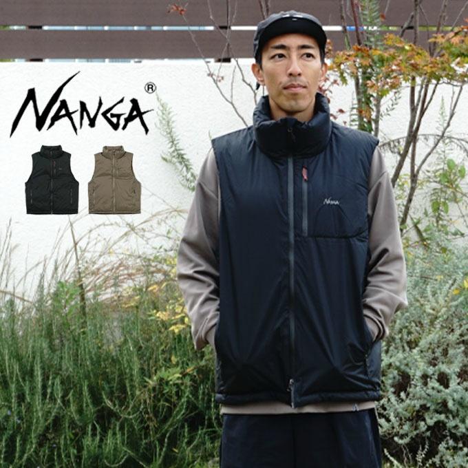 NANGA（ナンガ） ☆ナンガ ダウンベスト メンズ オーロラステックス
