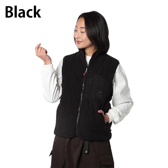 チャムス ベスト womanL CHUMS（チャムス） フリース ベスト レディース Booby Stitch Fleece