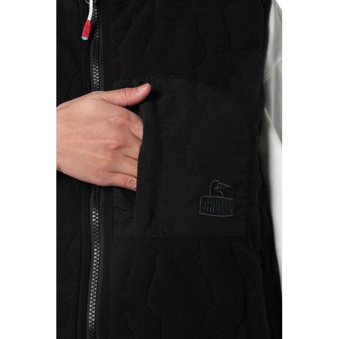 CHUMS（チャムス） フリース ベスト レディース Booby Stitch Fleece