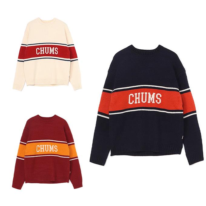 チャムス CHUMS スウェット トレーナー メンズ College Knit Crew Top カレッジニットクルートップ CH02-1219 CHUMS（チャムス） スウェット トレーナー メンズ College Knit Crew