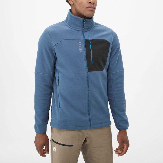 希少 gomme ミトンスリーブフリースジャケット 日本製 MILLET（ミレー） フリース ジャケット メンズ シマイ フリース