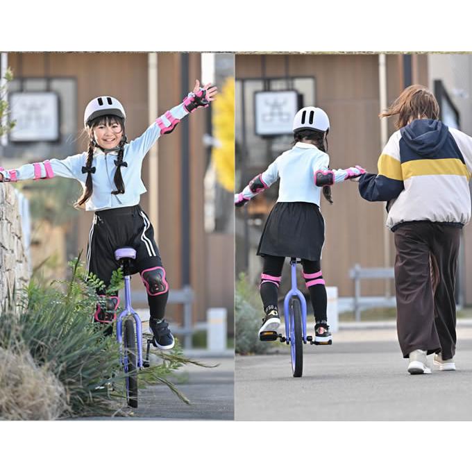 女の子用一輪車です 一輪車 バランストレーニング キッズ 男の子 女の子 ジュニア 身長