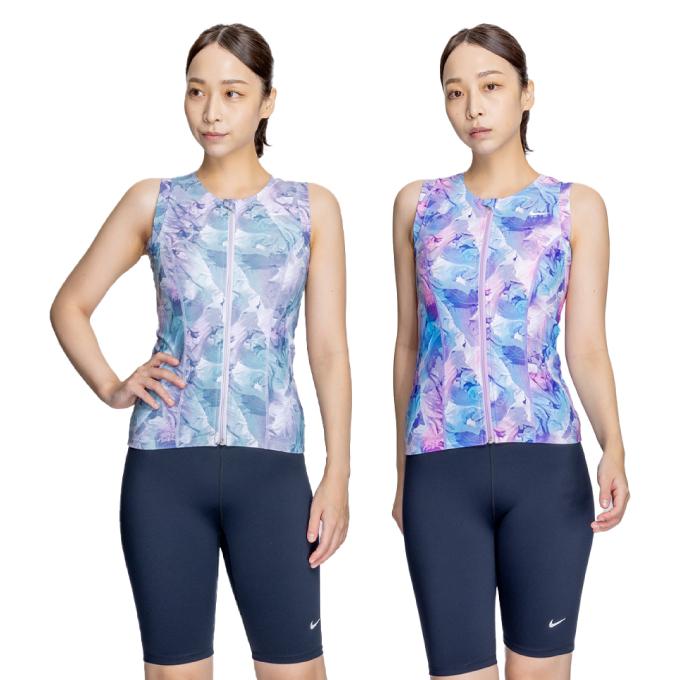 NIKE ナイキ フィットネス水着 セパレート レディース 総柄 NIKE ナイキ フィットネス水着 セパレート レディース 総柄