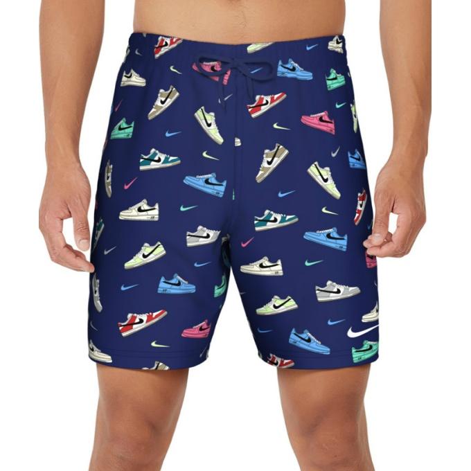 NIKE（ナイキ） ハーフパンツ メンズ スニーカー総柄 ボレーショーツ