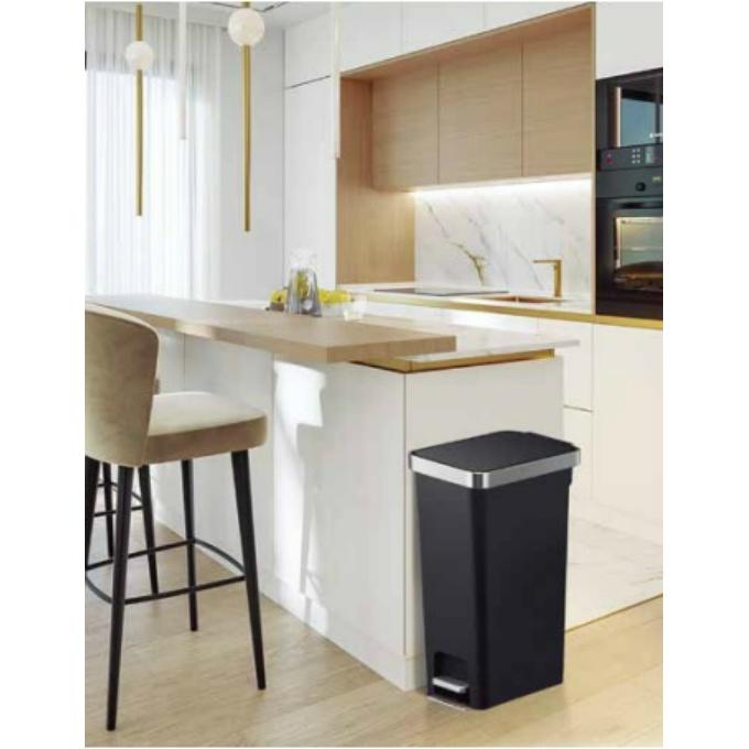 ☆イーケーオー EKO ゴミ箱 ハナステップビン 40L EK6268-40L【ご自宅配送限定】‥_4