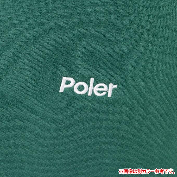 ポーラー POLER スウェット メンズ EMB CREW 243MCV0054-BLK_3