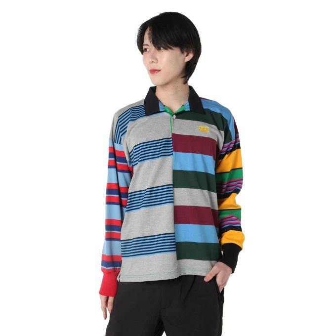 カンタベリー（Canterbury） ポロシャツ 長袖 メンズ アグリー LS