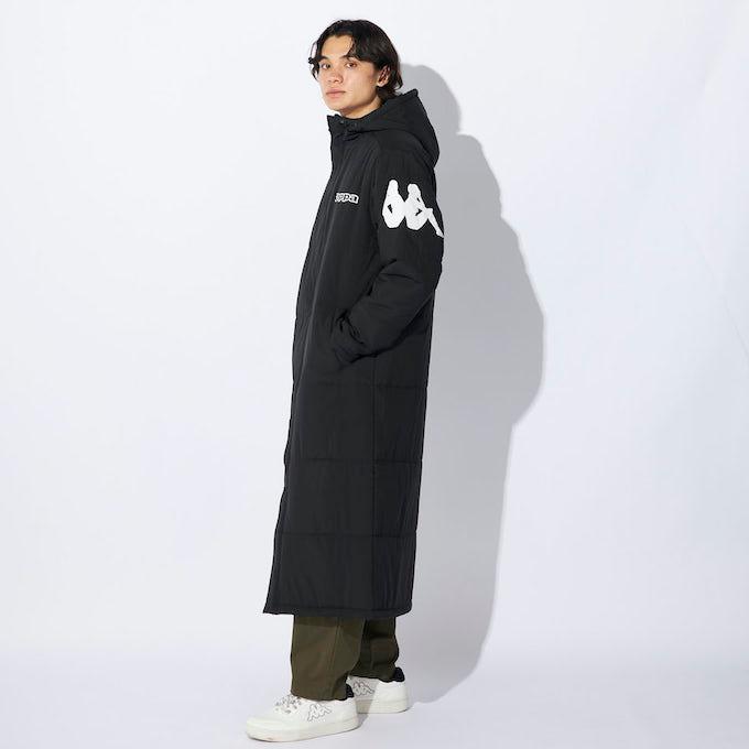 Kappa（カッパ） ベンチコート 中綿 メンズ タフタ中綿 244-206 Kappa