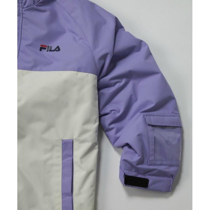 FILA（フィラ） スキーウェア 上下セット ジュニア キッズ バイカラー