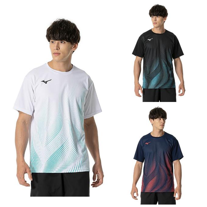 MIZUNO（ミズノ） バドミントンウェア ゲームシャツ メンズ レディース