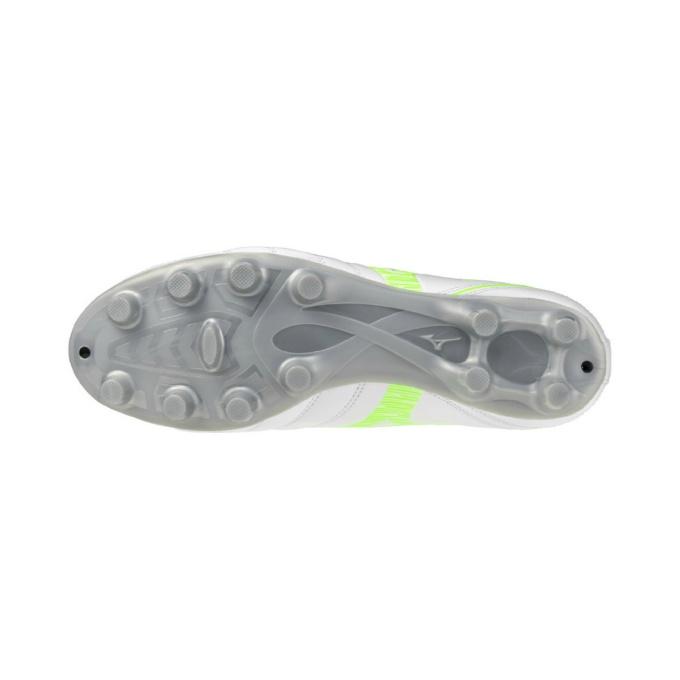Mizuno モナルシーダシューズ シルバー/グリーン25.5 ミズノ モナルシーダネオ3 PRO JR mizuno サッカー シューズ 土 人工芝