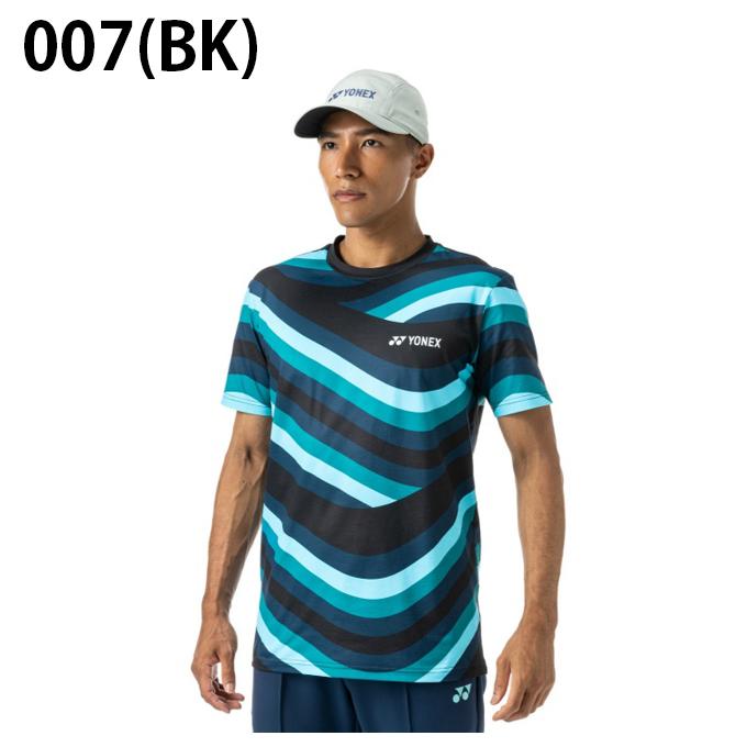 YONEX バドミントンシャツ Mサイズ ヨネックス テニスウェア バドミントンウェア Tシャツ 半袖 メンズ