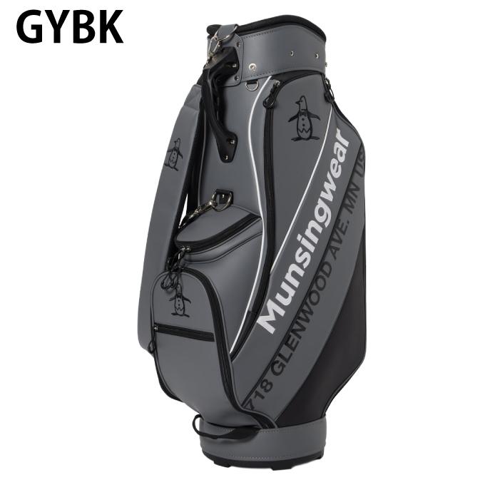 Munsingwear グレー キャディバッグ Munsingwear（マンシングウェア） マンシング キャディバッグ メンズ