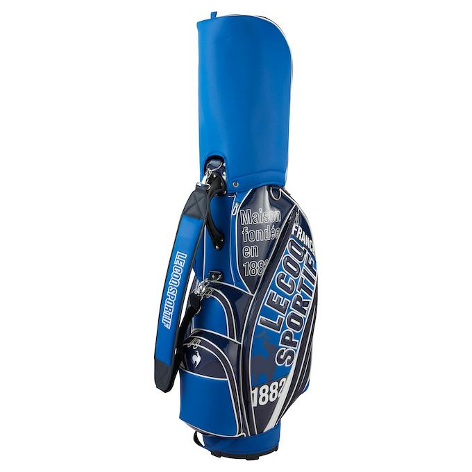 美品 le coq sportif キャディバッグ 9.5型 メンズ レディース le coq sportif（ルコックスポルティフ） キャディバッグ メンズ