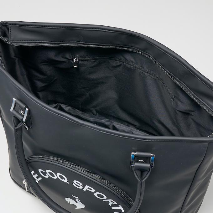 le coq sportif★黒★二層式★トートバッグ★ボストン★ショルダー付 le coq sportif GOLF（ルコックスポルティフ ゴルフ） ルコック