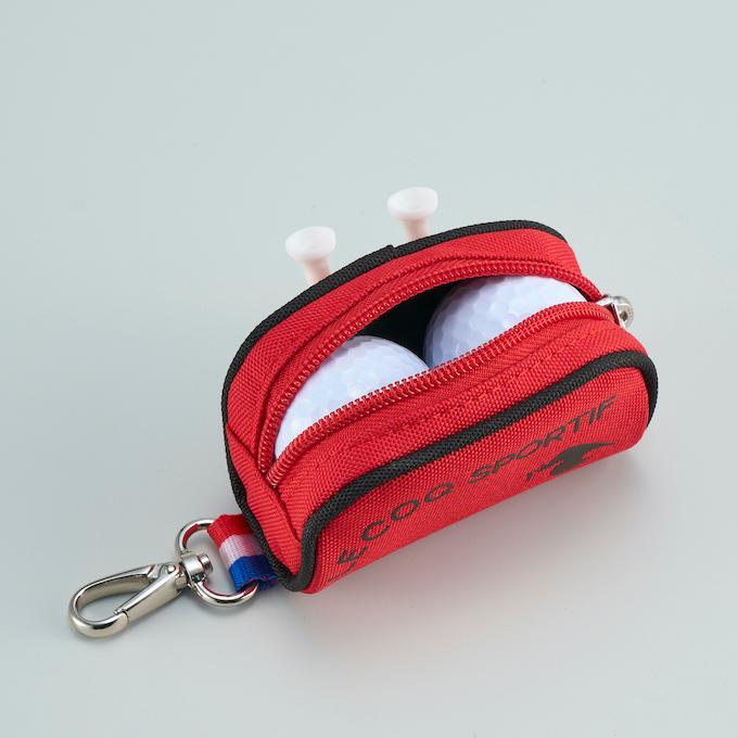 le coq sportif（ルコックスポルティフ） ゴルフ ボールポーチ