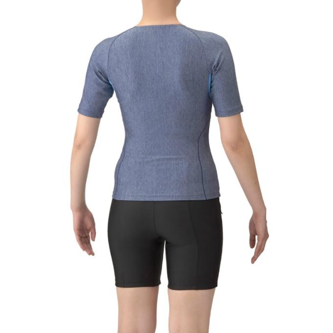 XO 新品 arena アリーナ フィットネス水着 セパレーツ ボタン付き 袖付 アリーナ（arena） フィットネス水着 セパレート レディース すらっと