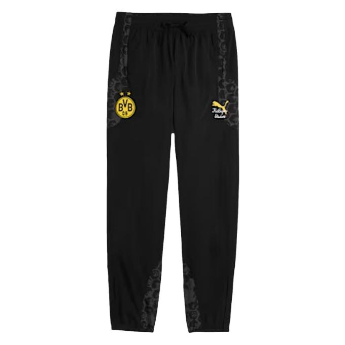 プーマ PUMA サッカーウェア レプリカパンツ メンズ KIDSUPER STUDIOS ドルトムント トラベル パンツ 783111 03 PUMA（プーマ） サッカーウェア レプリカパンツ メンズ KIDSUPER