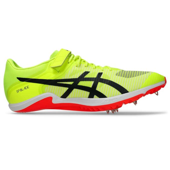 アシックス SP BLAD 10 スパイクシューズ イエロー ASICS（アシックス） 陸上スパイク オールウェザー メンズ レディース