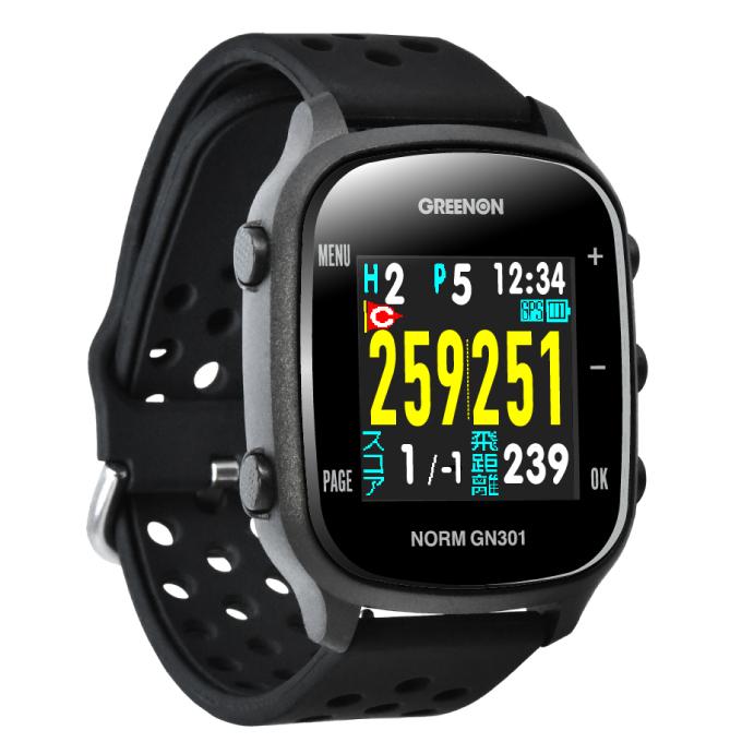 グリーンオン GREENON ゴルフ 計測器 THE GOLF WATCH NORM GN301 ザ