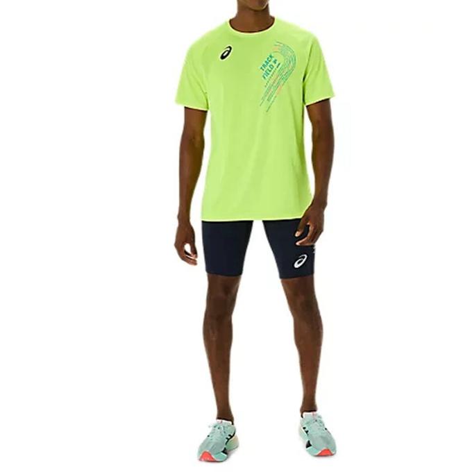 アシックス 陸上 ウェア 半袖Tシャツ メンズ トラックグラフィックショートスリーブトップ TRACK GRAPHIC SHORT SLEEVE TOP 2091A749-751 asics | ASICS | 03