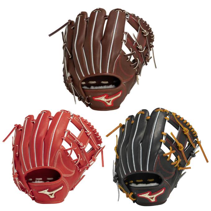 ミズノ〕 野球 硬式グローブ 内野手用 メンズ 硬式用グローバル