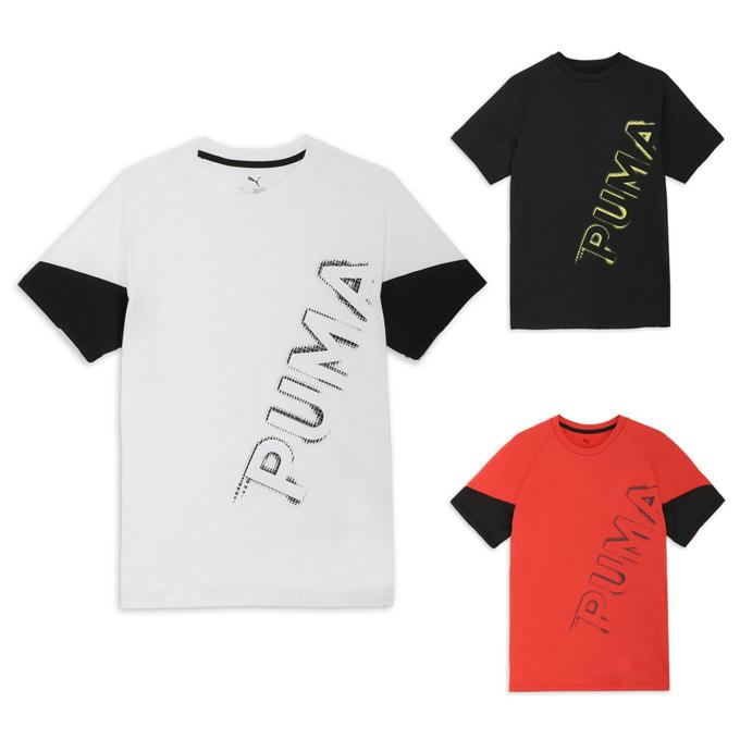 PUMA メンズ トレーニング TAD 半袖 Tシャツ 527049 Red Fire XXL