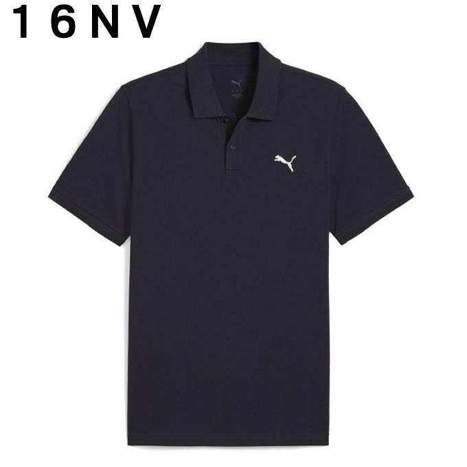 PUMA（プーマ） ポロシャツ 半袖 メンズ ESS ワンポイント ピケ
