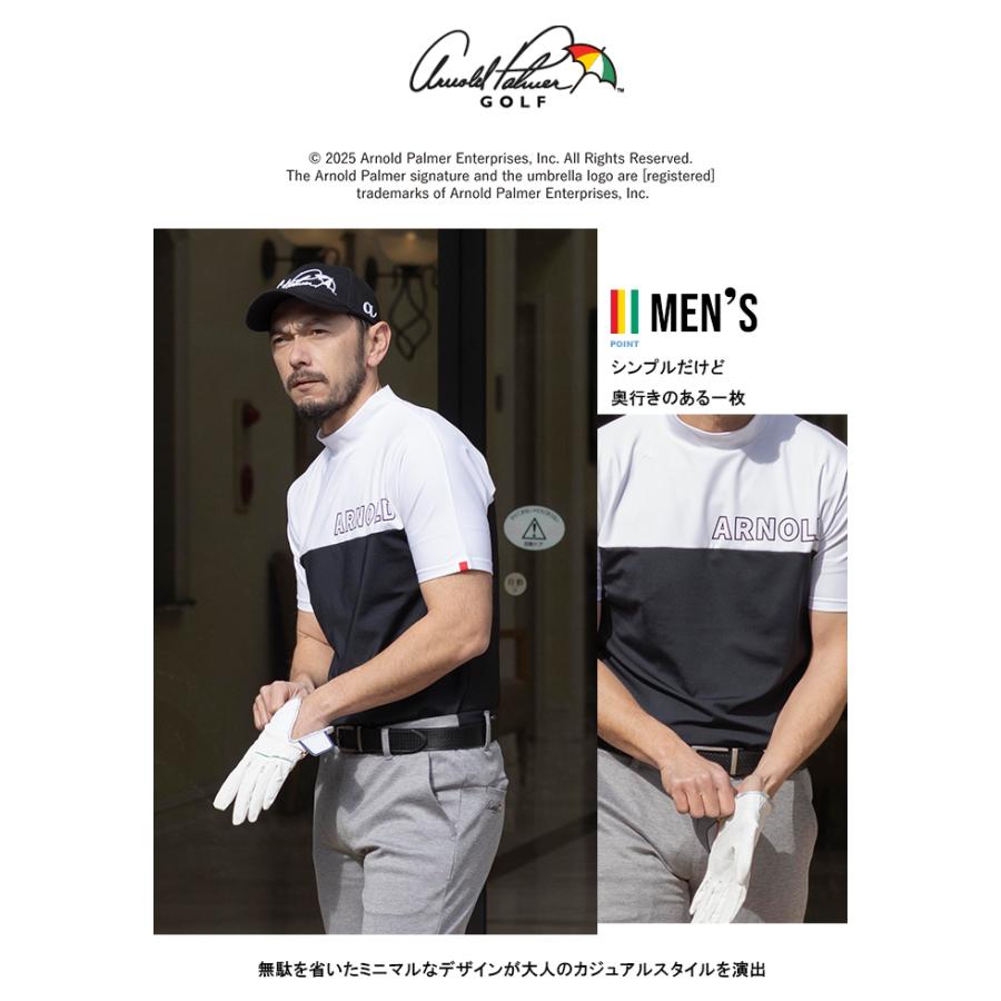 ARNOLD PALMER ゴルフシャツ 2XO 黒＆白 ARNOLD PALMER ゴルフシャツ 2XO 黒＆白 【公式通販】