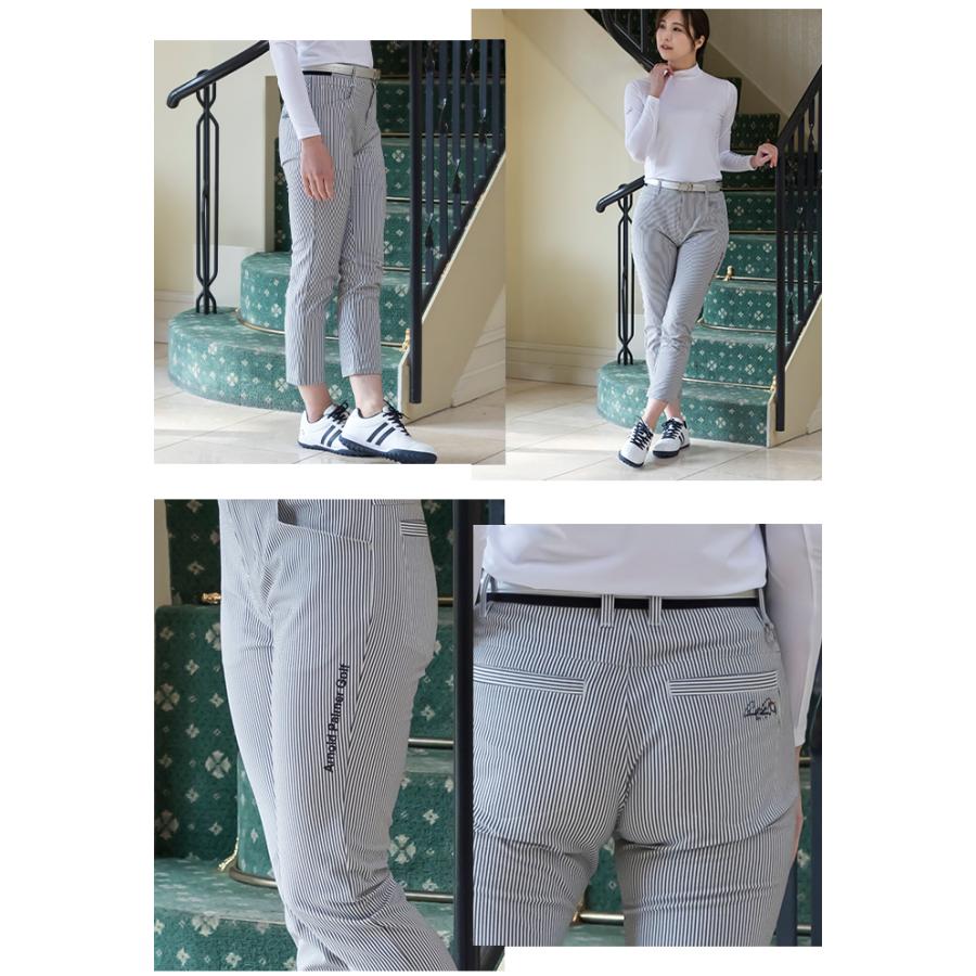 アーノルドパーマー arnold palmer ゴルフウェア アンクルパンツ レディース ストレッチサッカーアンクルパンツ AP220307D02 | Arnold Palmer | 02