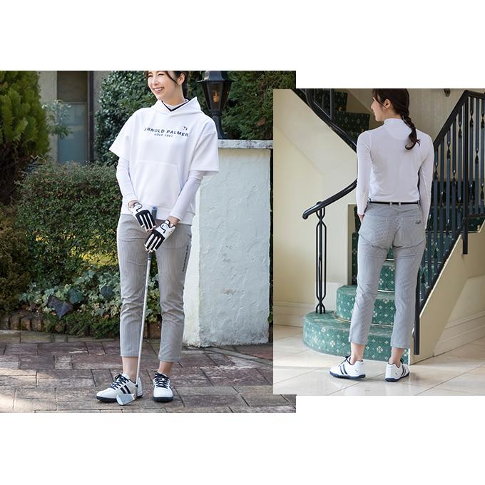 アーノルドパーマー arnold palmer ゴルフウェア アンクルパンツ レディース ストレッチサッカーアンクルパンツ AP220307D02 | Arnold Palmer | 03