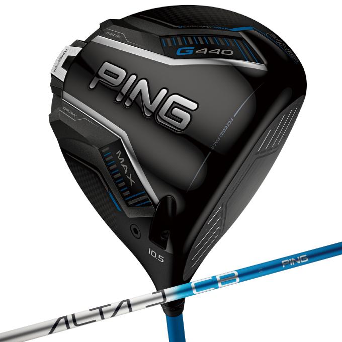 PING（ピン） G440 MAX DRIVER ドライバー ALTA J CB BLUE PING メンズ