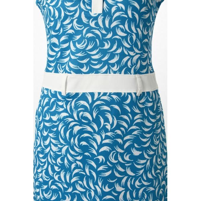 ルコックゴルフ レディース 総柄 ノースリーブ ワンピース 2025年春夏モデル LG5SOP80L le coq sportif（ルコックスポルティフ） ゴルフウェア ワンピース