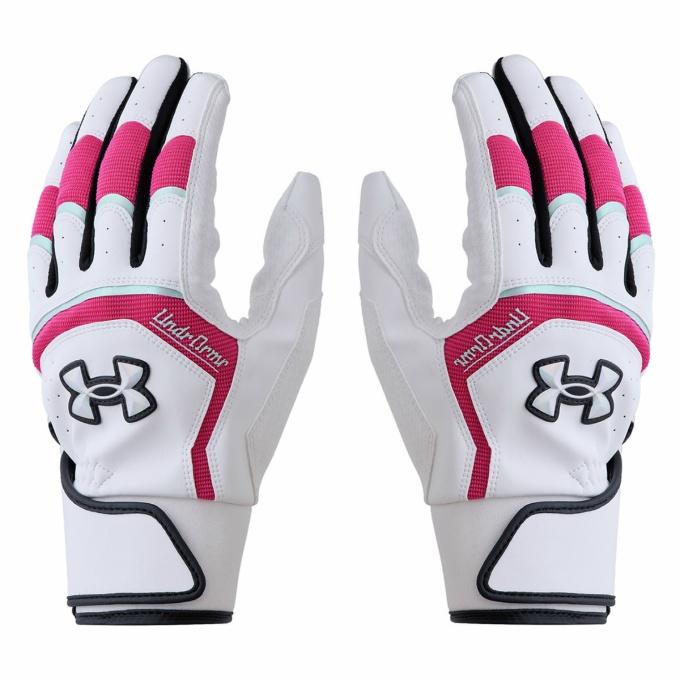 アンダーアーマー 野球 バッティンググローブ 両手用 メンズ UA YARD PRO BATTING GLOVES 6001314-101 UNDER ARMOUR | UNDER ARMOUR