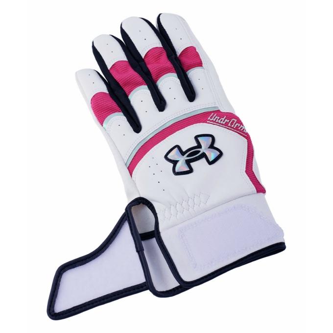 アンダーアーマー 野球 バッティンググローブ 両手用 メンズ UA YARD PRO BATTING GLOVES 6001314-101 UNDER ARMOUR | UNDER ARMOUR | 02