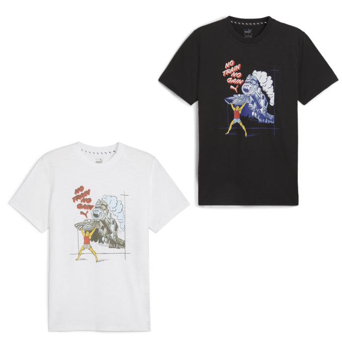 PUMA（プーマ） Tシャツ 半袖 メンズ グラフィックTシャツ 526374 PUMA : ヒマラヤ Yahoo!店 - 通販 ...