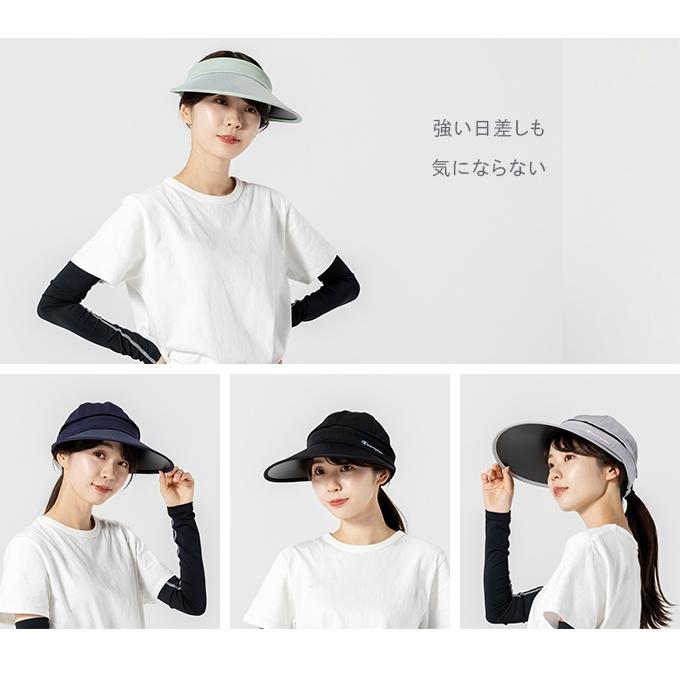 Champion（チャンピオン） サンバイザー レディース 2wayメッシュ