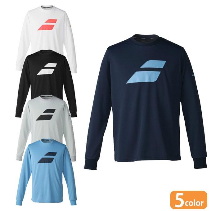 バボラ　Babolat 新品 長パンツと長袖Tシャツの2点セット L Babolat（バボラ） テニスウェア バドミントンウェア Tシャツ 長袖