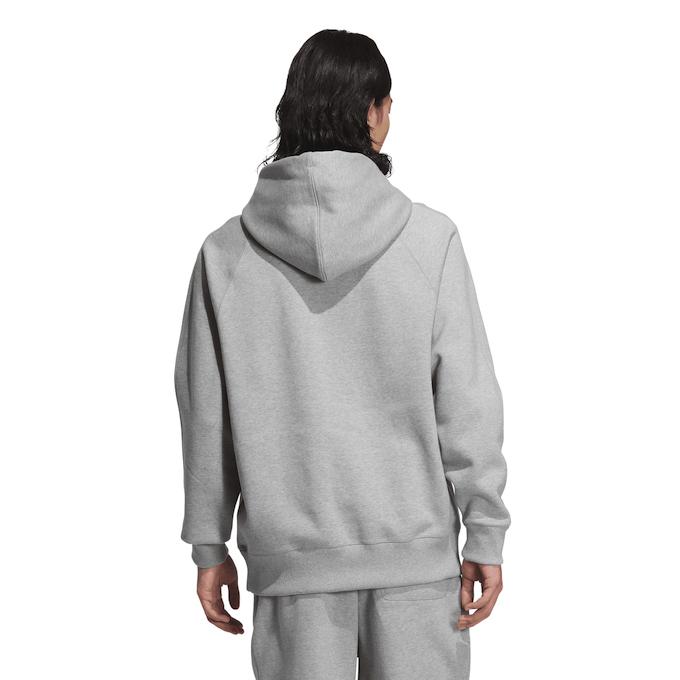 TOUJOURS グレー フードスウェット adidas（アディダス） スウェットパーカー メンズ CLG 裏起毛フード