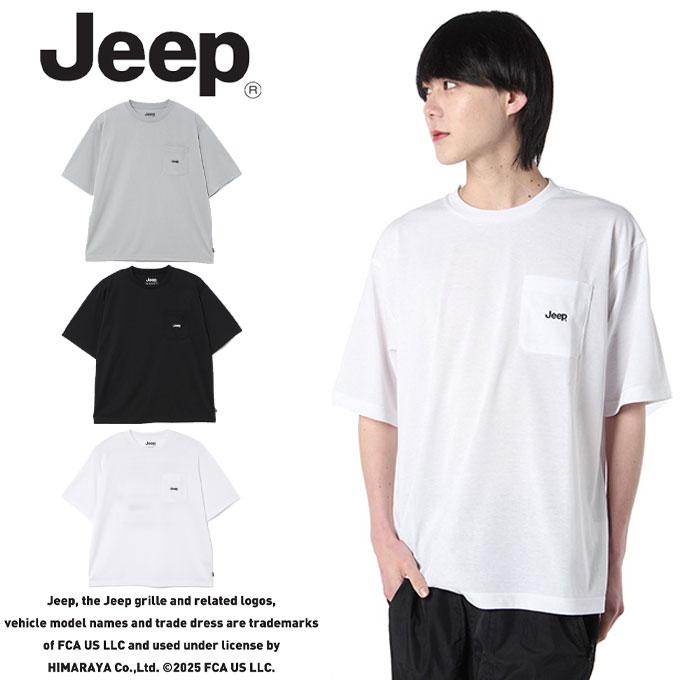 grove 半袖Tシャツ ホワイト ブラック Jeep（ジープ） Jeep Tシャツ 半袖 ブラック グレー ホワイト メンズ
