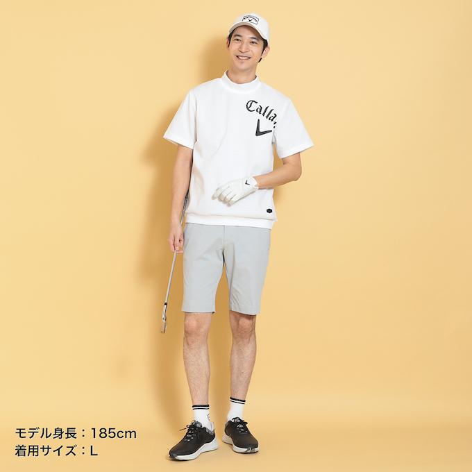 Callaway（キャロウェイ） ゴルフウェア スウェット メンズ 半袖モック