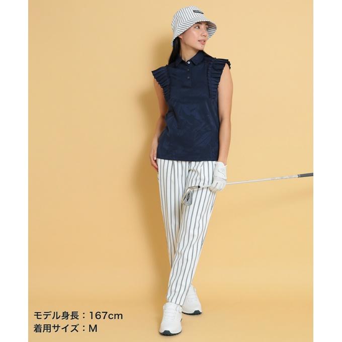 キャロウェイ ゴルフウェア ロングパンツ レディース ストライプジョガーパンツ C25126204 Callaway Callaway（キャロウェイ） ゴルフウェア ロングパンツ レディース