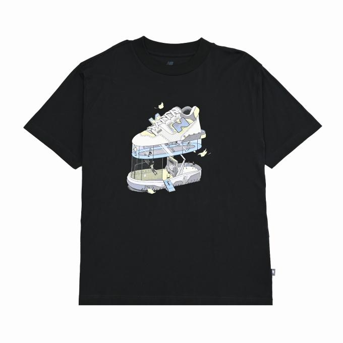 New Balance（ニューバランス） Tシャツ 半袖 メンズ BB550 プリントT