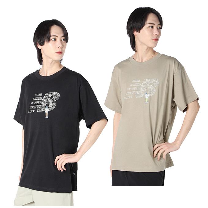 New Balance（ニューバランス） Tシャツ 半袖 メンズ Chalk Board T