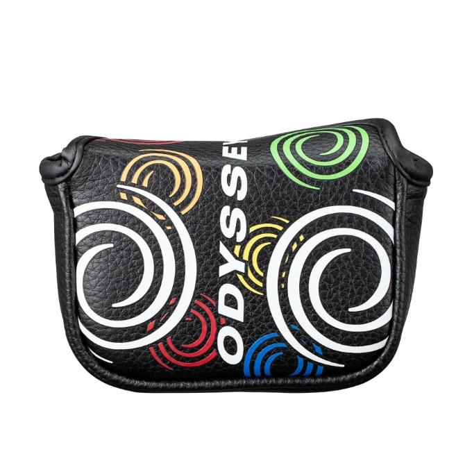 美品　ODYSSEY パター ヘッドカバー付き ODYSSEY DOUBLE WIDE パター ヘッドカバー付き