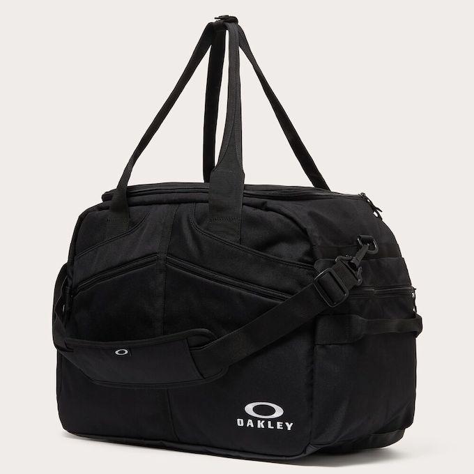【美品】Oakley ブラック ボストンバッグ OAKLEY（オークリー） あすつく アウトレット ダッフルバッグ ボストン