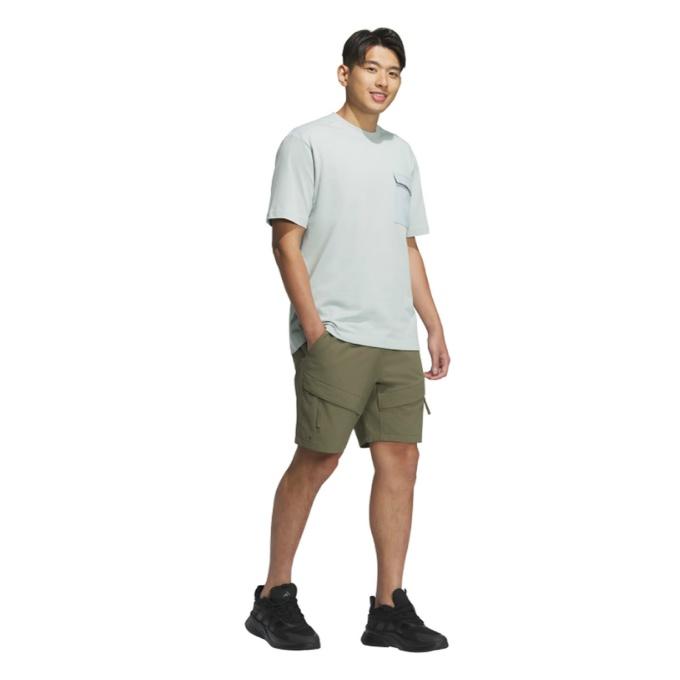 マンチェスター・シティ ポリエステル ジャージー ウーブンショーツ　上下セット adidas（アディダス） ハーフパンツ メンズ シティエスケープ ルーズ