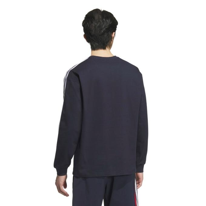 adidas（アディダス） Tシャツ 長袖 メンズ エッセンシャルズ プラス