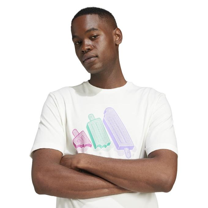 Charbon 半袖Tシャツ adidas（アディダス） Tシャツ 半袖 メンズ ラウンジ アイス